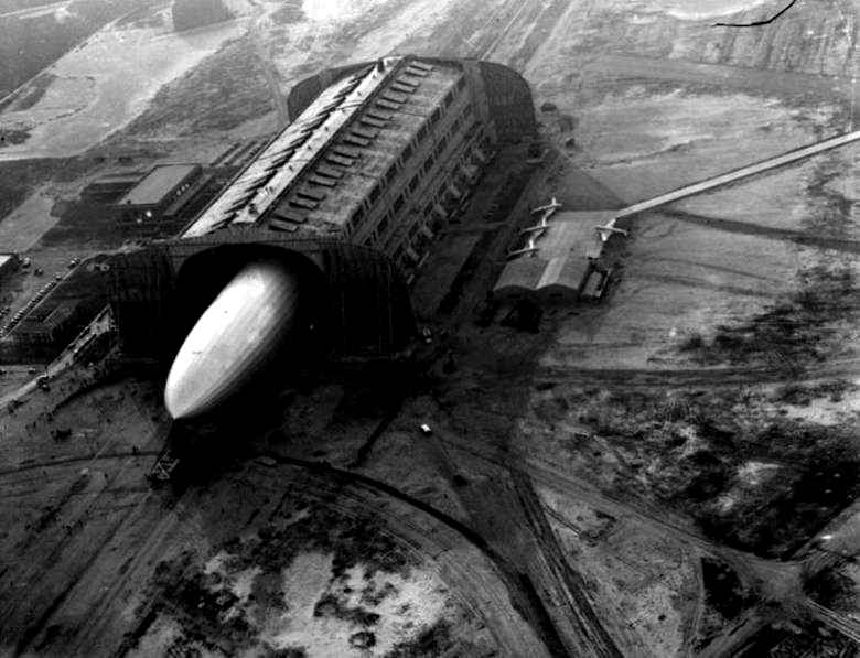 Hindenburg Hangar, Lakehurst, Ocean County Hindenburg Hangar, Lakehurst, Ocean County