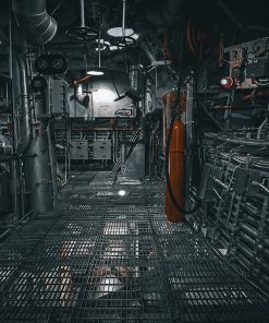 Battleship NC Engine Room