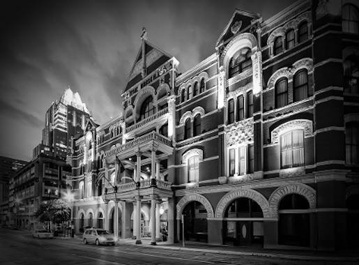 The reportedly haunted Driskill Hotel Austin Texas