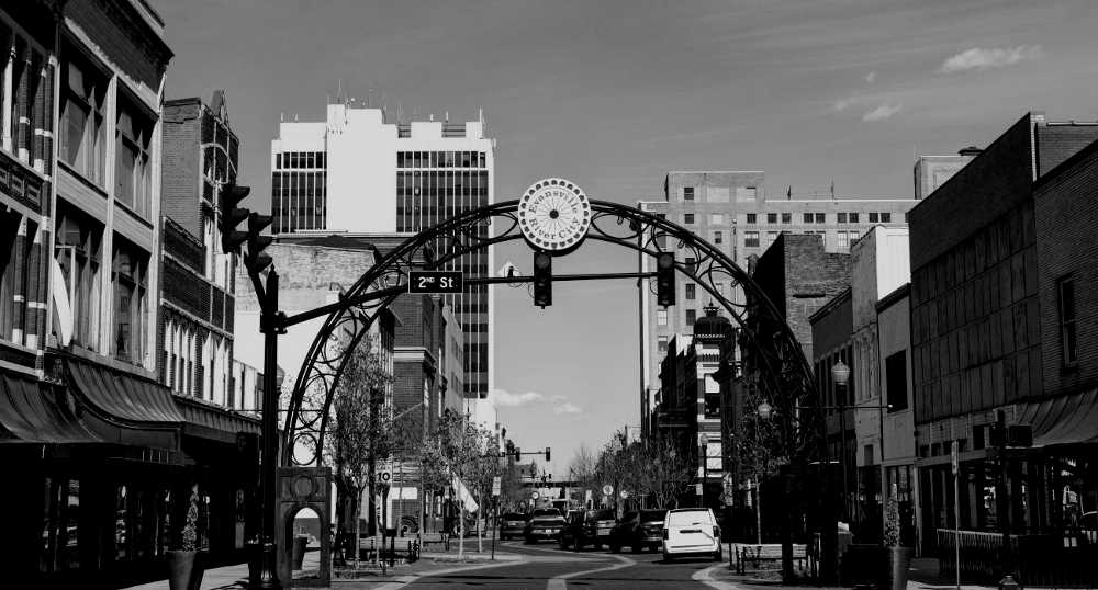 An image of a street in Indiana