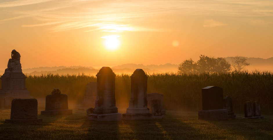 haunted cemetery