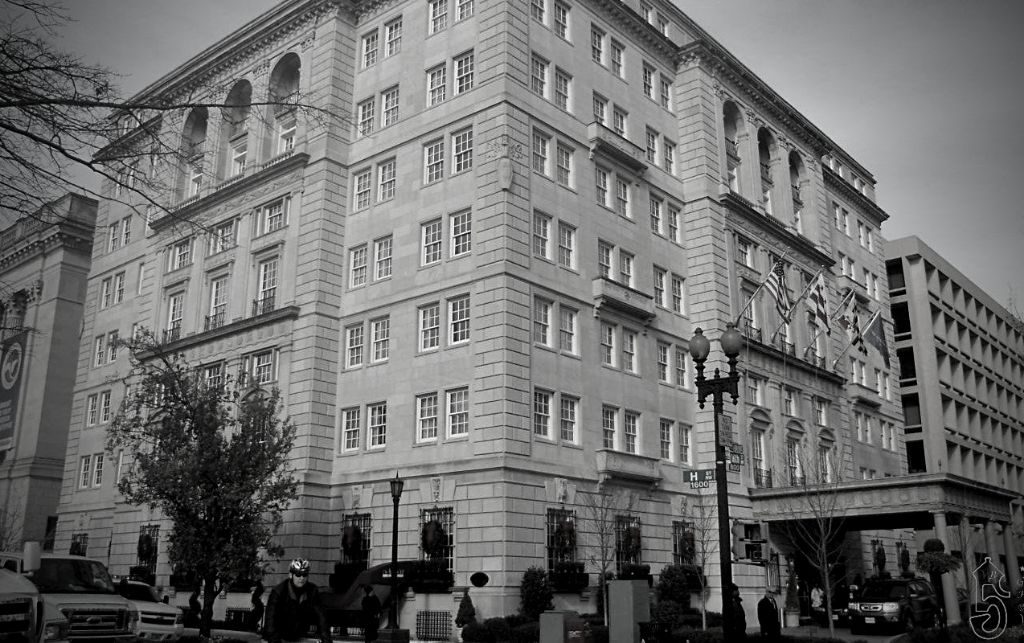 The Hay-Adams Hotel in Washington D.C.