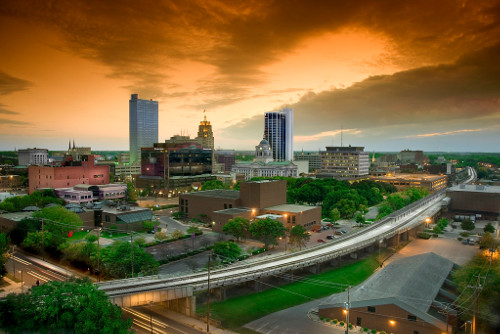 Skyline of Fort Wayne, Indiana