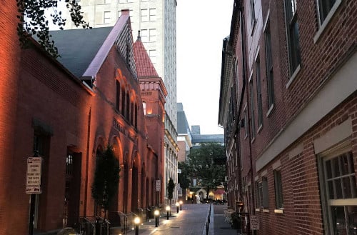 Picture of a street in Lancaster PA