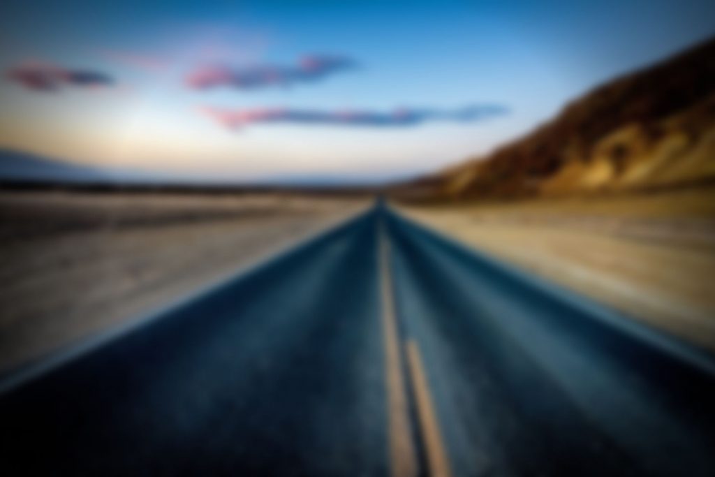 image of route 66 going through Oklahoma