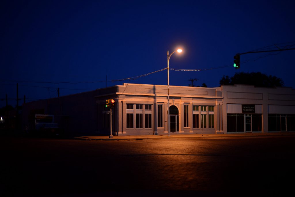 A reportedly haunted location in Texas