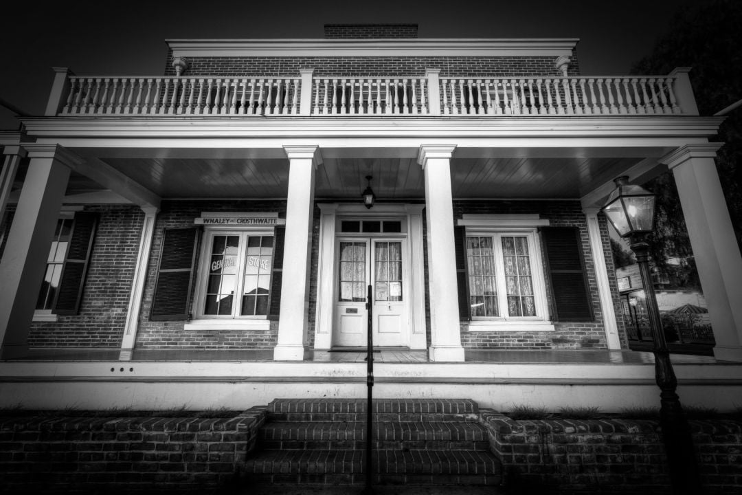 Whaley House in San Diego, California An image of the reportedly haunted Whaley House in San Diego, California