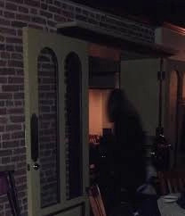 Lady In Black Ghost Image