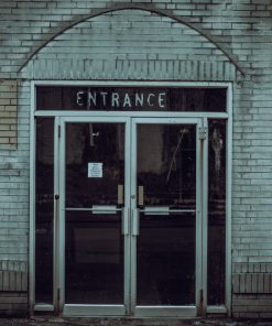 old hospital on college hill entrance