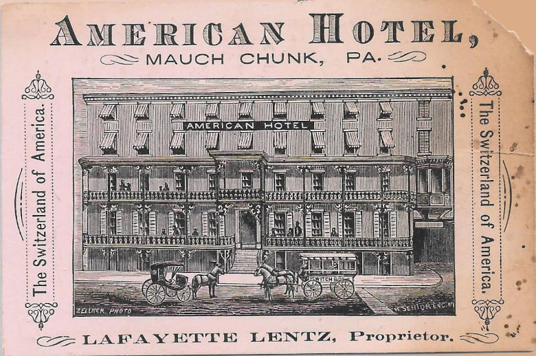 inn at jim thorpe history