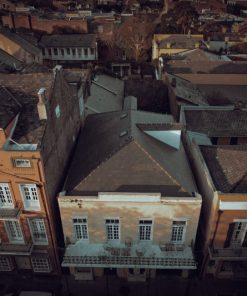 haunted hotel nola aerial front