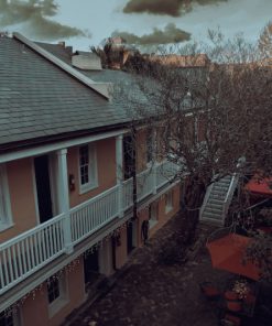haunted hotel nola courtyard