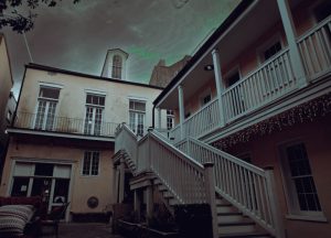 haunted hotel nola courtyard