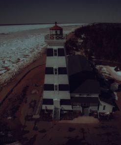 West Point Lighthouse Aerial