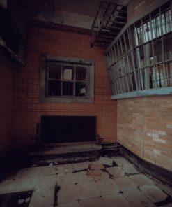 Prisoner check-in area at the Missouri State Penitentiary