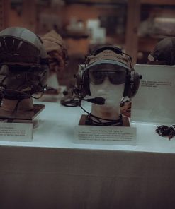 Old pilot headgear