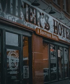 miners hotel butte entrance