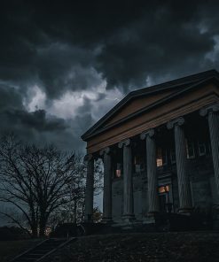 Baker Mansion at Sunset