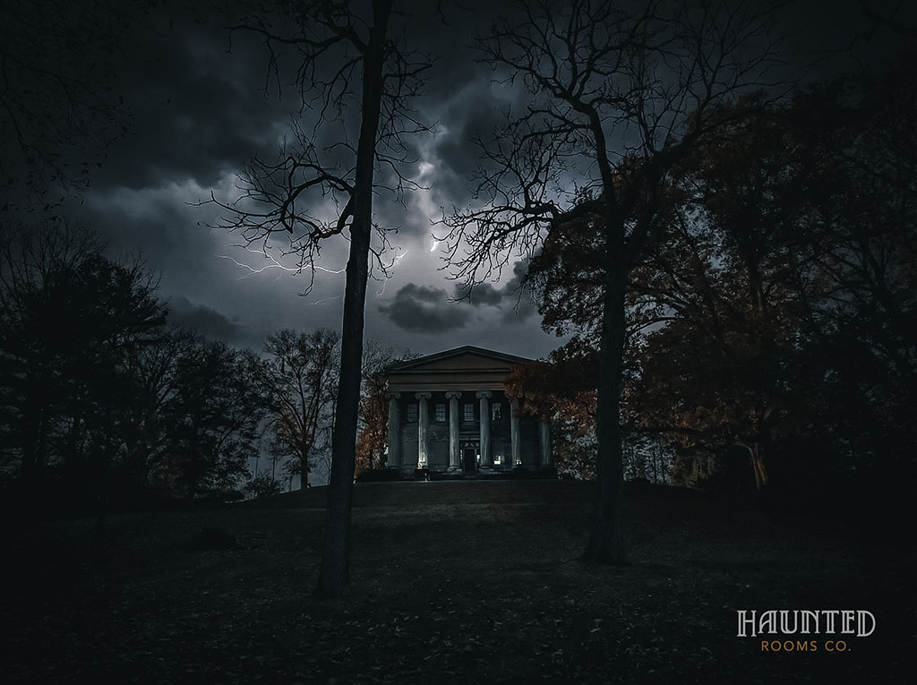 Baker Mansion in Fall