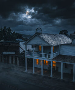 Fairweather inn from an aerial POV