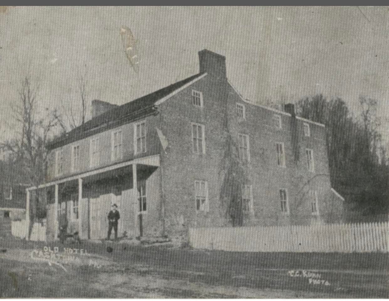 Historic photograph of the Cashtown Inn